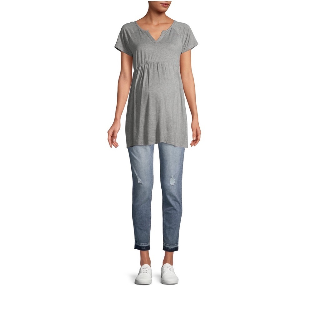 Maternity Straight Leg Jeans for Women - Picture 5 of 6